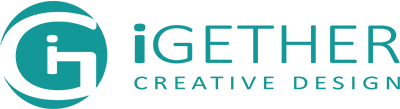 iGether Creative Design Logo, A digital design company in Malaysia